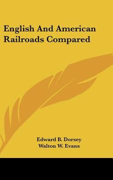 portada english and american railroads compared (en Inglés)
