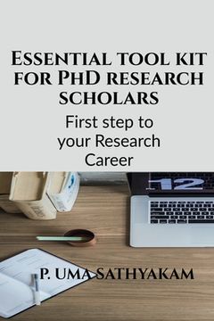portada Essential tool kit for PhD research scholars (en Inglés)