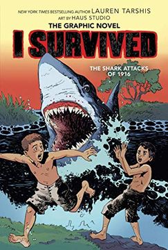 portada I Survived hc 02 Shark Attacks of 1916 (i Survived Graphic Novels) (in English)