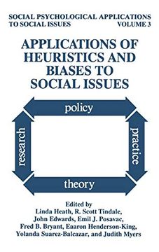 portada Applications of Heuristics and Biases to Social Issues (en Inglés)