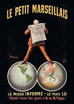 portada Carnet ligné Affiche Journal Le Petit Marseillais (BNF Affiches)