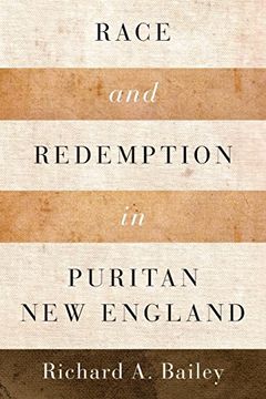 portada Race and Redemption in Puritan new England (Religion in America) (en Inglés)