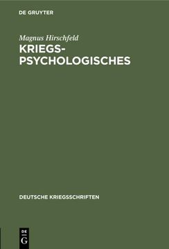 portada Kriegspsychologisches (en Alemán)