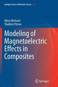 portada Modeling of Magnetoelectric Effects in Composites (en Inglés)