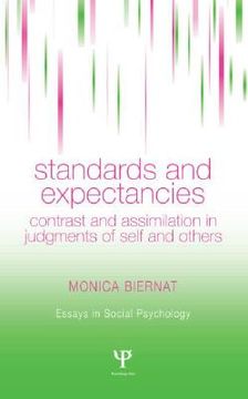 portada standards and expectancies: contrast and assimilation in judgments of self and others (en Inglés)