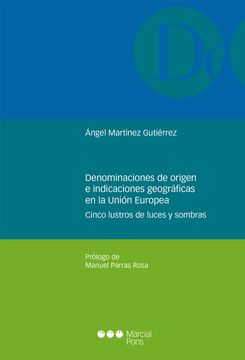 portada Denominaciones de Origen e Indicaciones Geográficas en la Unión Europea