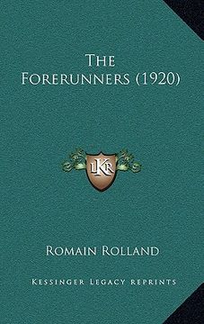portada the forerunners (1920) (in English)