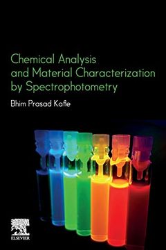 portada Chemical Analysis and Material Characterization by Spectrophotometry (en Inglés)