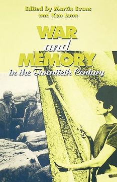 portada war and memory in the twentieth century (in English)