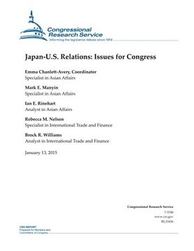 portada Japan-U.S. Relations: Issues for Congress (CRS Reports)