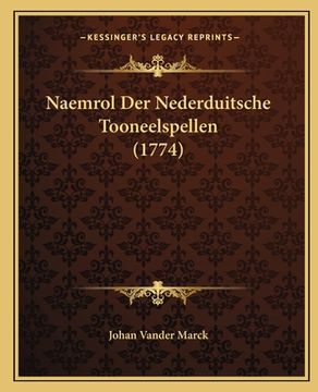 portada Naemrol Der Nederduitsche Tooneelspellen (1774)