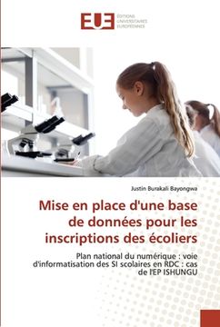 portada Mise en place d'une base de données pour les inscriptions des écoliers (in French)