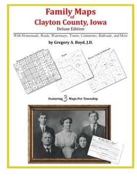 portada Family Maps of Clayton County, Iowa (en Inglés)