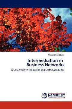 portada intermediation in business networks (en Inglés)