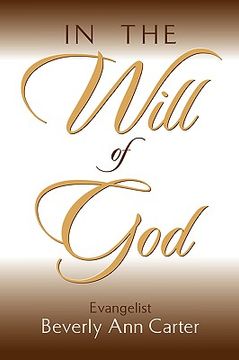 portada in the will of god (en Inglés)