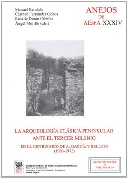 portada arqueologia clasica peninsular ante tercer milenio