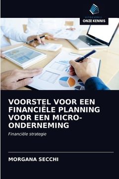 portada Voorstel Voor Een Financiële Planning Voor Een Micro-Onderneming