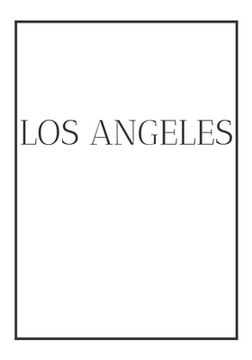 portada Los Angeles: A decorative book for coffee tables, end tables, bookshelves and interior design styling: Stack America city books to (in English)