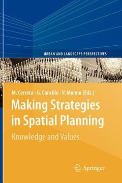 portada making strategies in spatial planning (en Inglés)