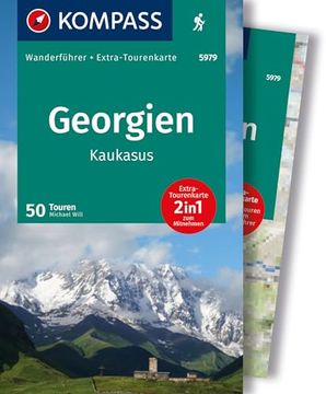 portada Kompass Wanderf? Hrer Georgien, Kaukasus, 50 Touren mit Extra-Tourenkarte (en Alemán)