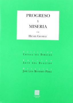 portada Progreso y Miseria (in Spanish)