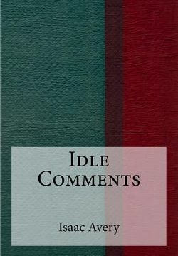 portada Idle Comments (en Inglés)