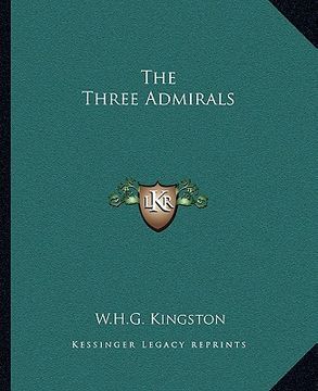 portada the three admirals (en Inglés)