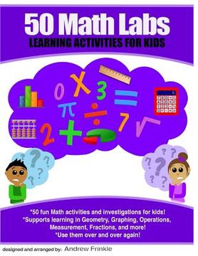 portada 50 Math Labs: Learning Activities for Kids (en Inglés)