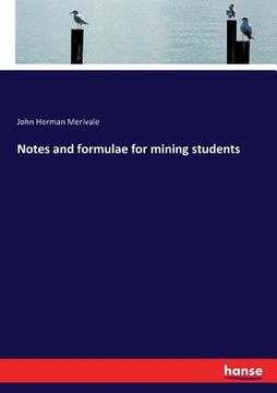 portada Notes and formulae for mining students