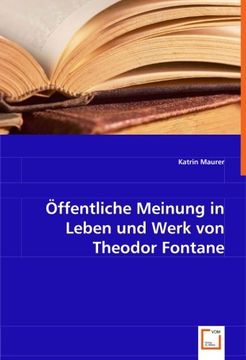 portada Öffentliche Meinung in Leben und Werk von Theodor Fontane