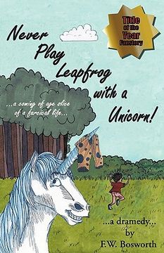 portada never play leapfrog with a unicorn (en Inglés)