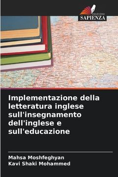 portada Implementazione della letteratura inglese sull'insegnamento dell'inglese e sull'educazione (en Italiano)