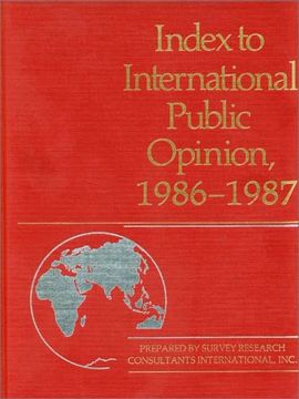 portada index to international public opinion, 1986-1987 (en Inglés)
