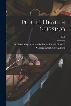 portada Public Health Nursing; 11 n.1 (in English)