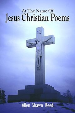portada at the name of jesus christian poems (en Inglés)