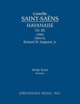 portada Havanaise, Op.83: Study score