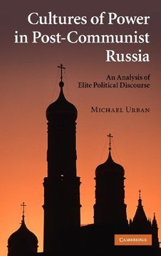 portada Cultures of Power in Post-Communist Russia Hardback (en Inglés)