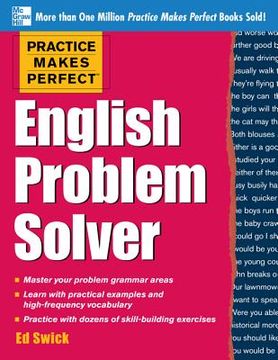 portada Practice Makes Perfect English Problem Solver: With 110 Exercises (Ntc Foreign Language) (en Inglés)