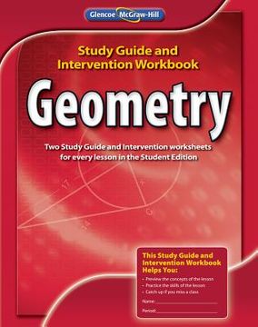 portada geometry, study guide & intervention workbook