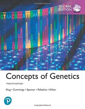 portada Concepts of Genetics, Global Edition (in English)