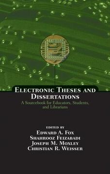portada electronic theses and dissertations: a sourc for educators: students, and librarians (in English)