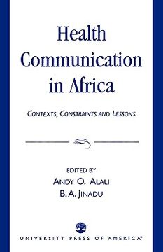 portada health communication in africa: contexts, constraints and lessons