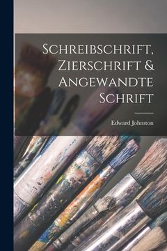 portada Schreibschrift, Zierschrift & Angewandte Schrift (en Alemán)