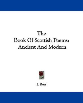 portada the book of scottish poems: ancient and modern