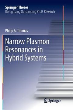 portada Narrow Plasmon Resonances in Hybrid Systems (en Inglés)