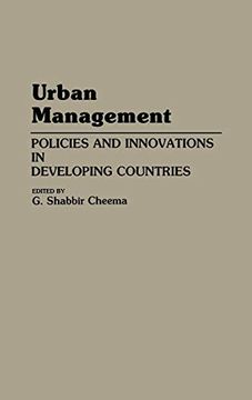 portada Urban Management: Policies and Innovations in Developing Countries (en Inglés)