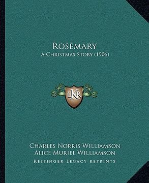 portada rosemary: a christmas story (1906) (en Inglés)