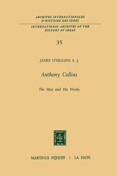portada Anthony Collins the Man and His Works