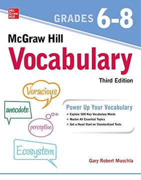 portada Mcgraw Hill Vocabulary Grades 6-8, Third Edition (en Inglés)