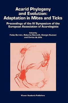 portada acarid phylogeny and evolution (en Inglés)